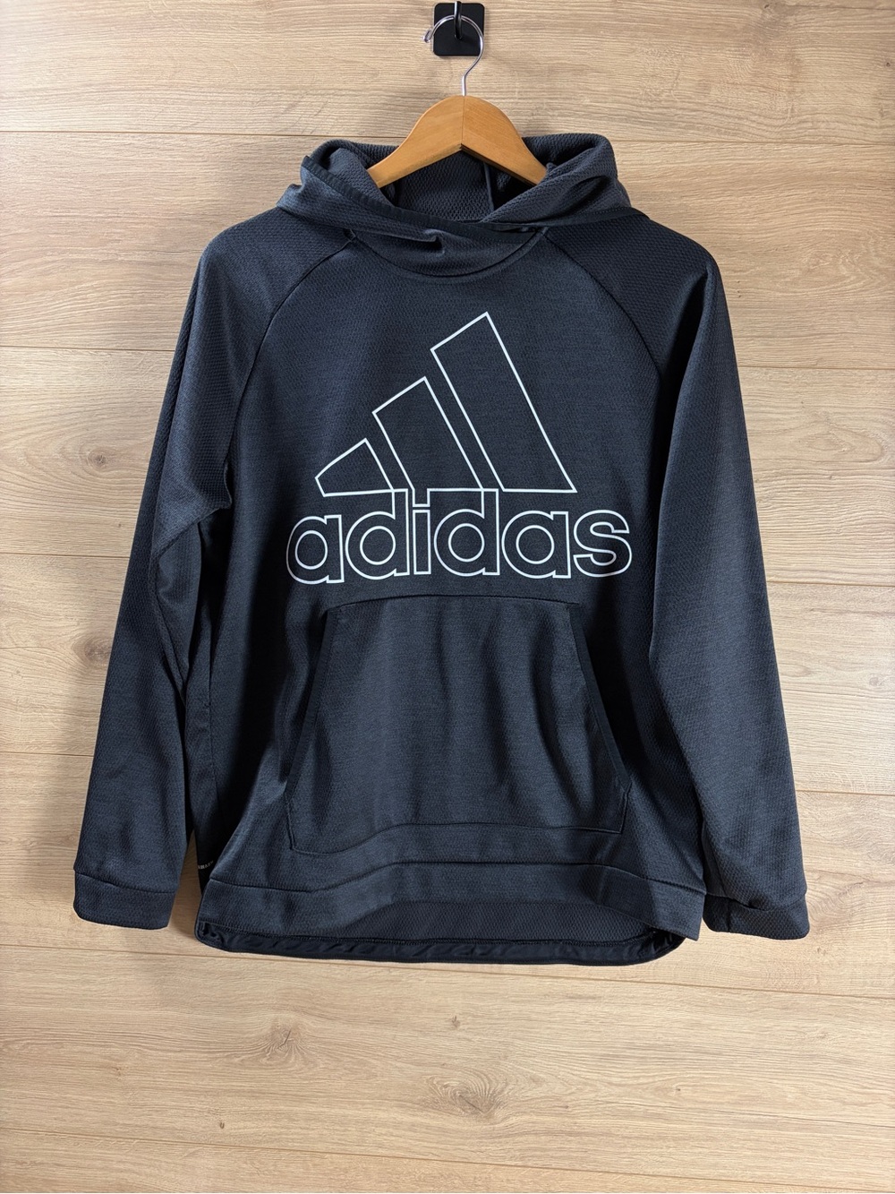 adidas Women's Team Issue Badge of Sport Hoodie Large